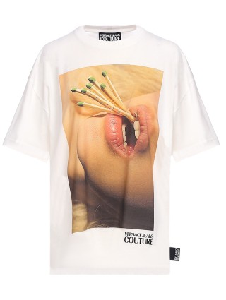 Футболка VERSACE JEANS COUTURE (9614): фото - Invogue